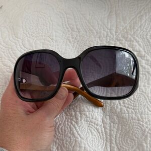 Michael Kors Black and Brown Sunglasses